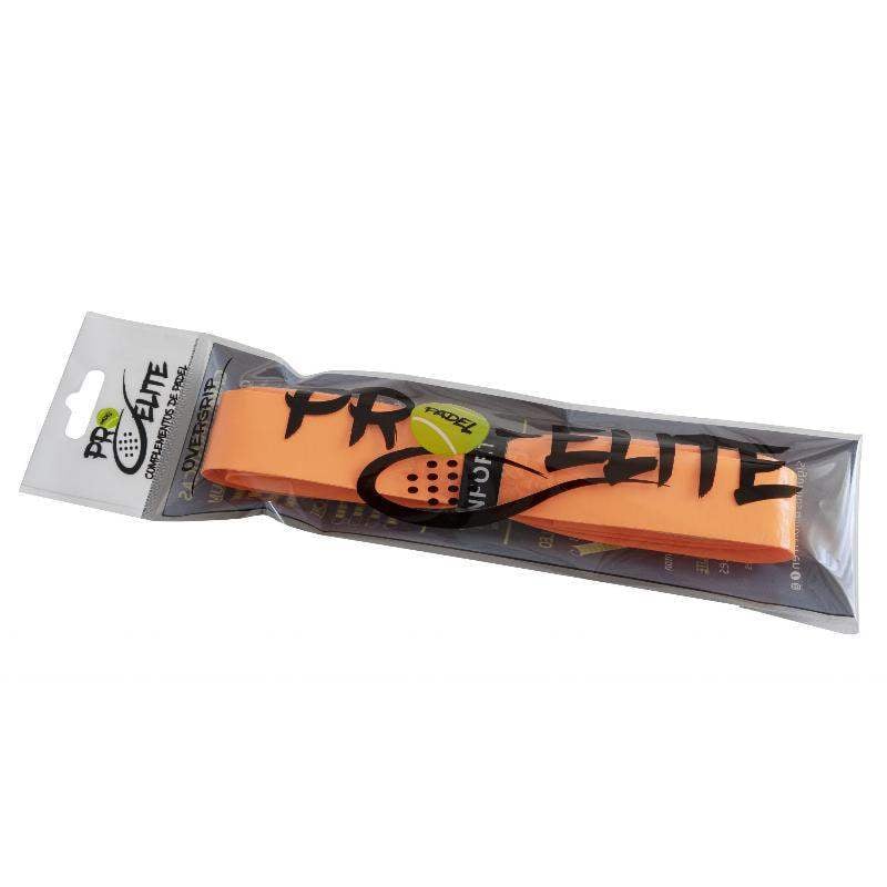 Grip Pro Elite Confort Eva Liso Naranja Fluor 1 Unidad Pádel Élite