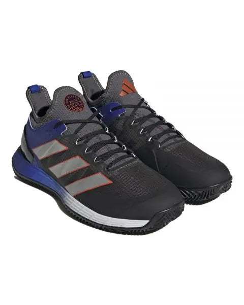 ZAPATILLAS ADIDAS ADIZERO UBERSONIC 4 CLAY NEGRO GRIS RevolutionPadel