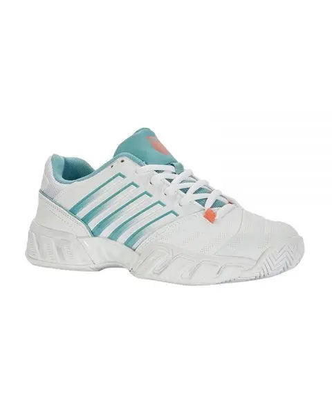 ZAPATILLAS KSWISS BIGSHOT LIGHT 4 BLANCO AZUL MUJER | KSWISS RevolutionPadel