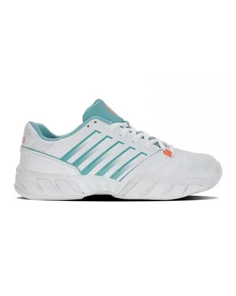 ZAPATILLAS KSWISS BIGSHOT LIGHT 4 BLANCO AZUL MUJER | KSWISS RevolutionPadel