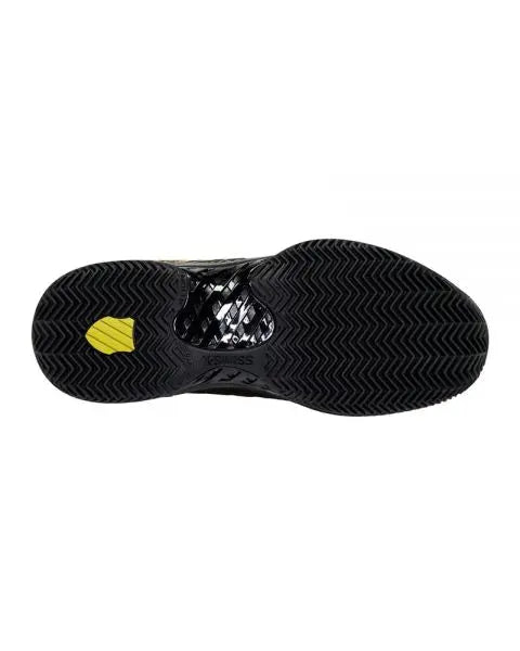 ZAPATILLAS KSWISS HYPERCOURT EXPRESS 2 NEGRO Y AMARILLO RevolutionPadel