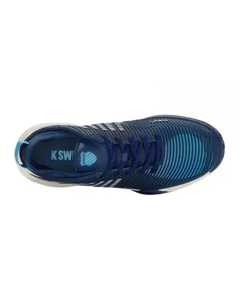 ZAPATILLAS KSWISS HYPERCOURT SUPREME HB AZUL OPALO BLANCO / KSWISS RevolutionPadel