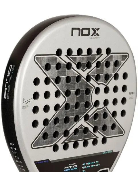 NOX AT10 GENIUS 18K AGUSTIN TAPIA 2024 - Padel Shop