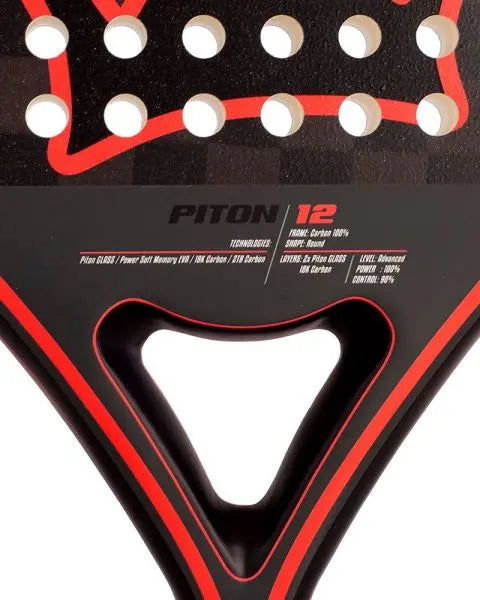 PALA BLACK CROWN PITON 12 24 - Padel Shop