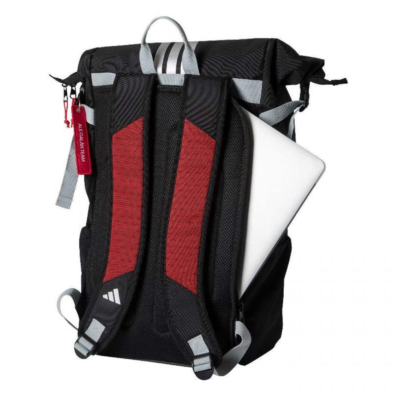 Mochila Adidas Ale Galan Multigame 3.4 Negro Rojo Pádel Élite