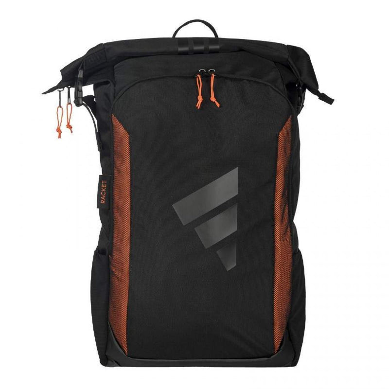 Mochila Adidas Multigame 3.4 Negro Naranja Pádel Elite