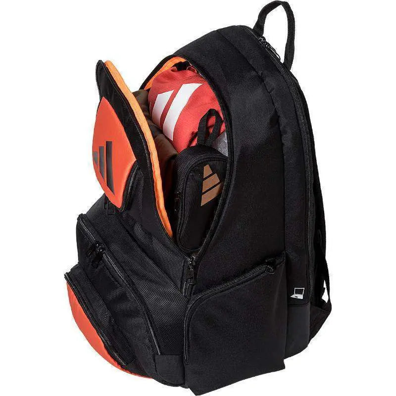 Mochila Adidas Protour 3.2 Negro Naranja Pádel Elite