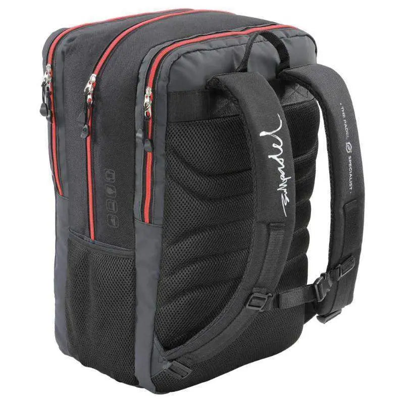 Mochila Bullpadel BPM-24008 Ionic Negro Pádel Elite