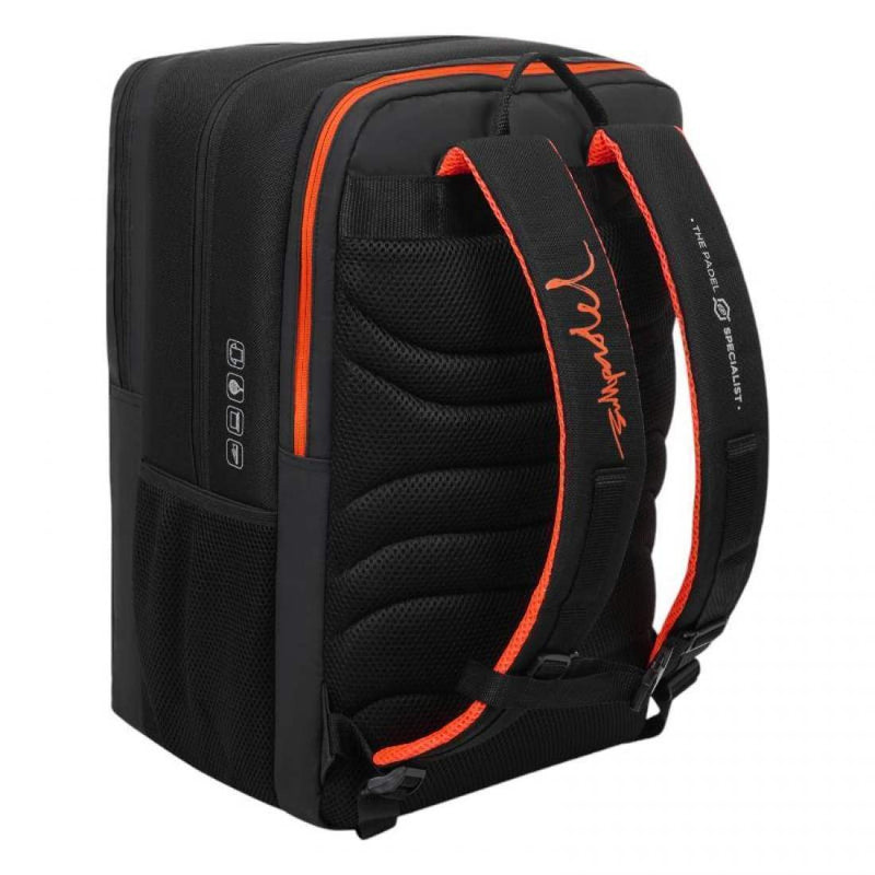 Mochila Bullpadel BPM-25008 Ionic Negro Pádel Elite