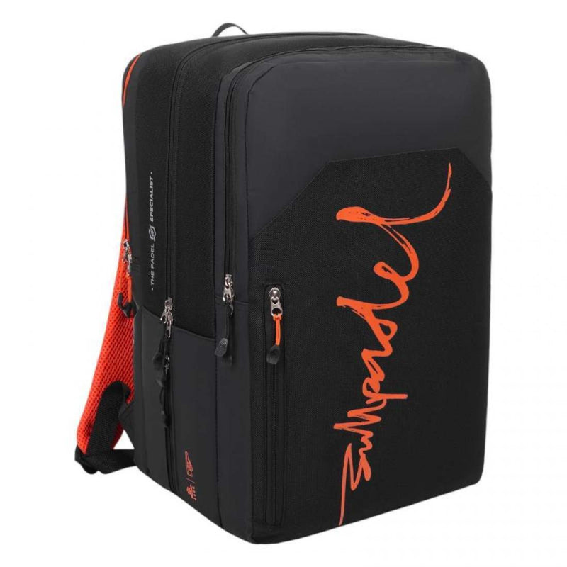 Mochila Bullpadel BPM-25008 Ionic Negro Pádel Elite