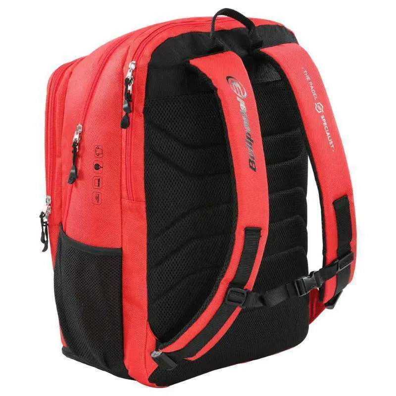 Mochila Bullpadel Di Nenno Vertex BPM-24007 Rojo Pádel Elite