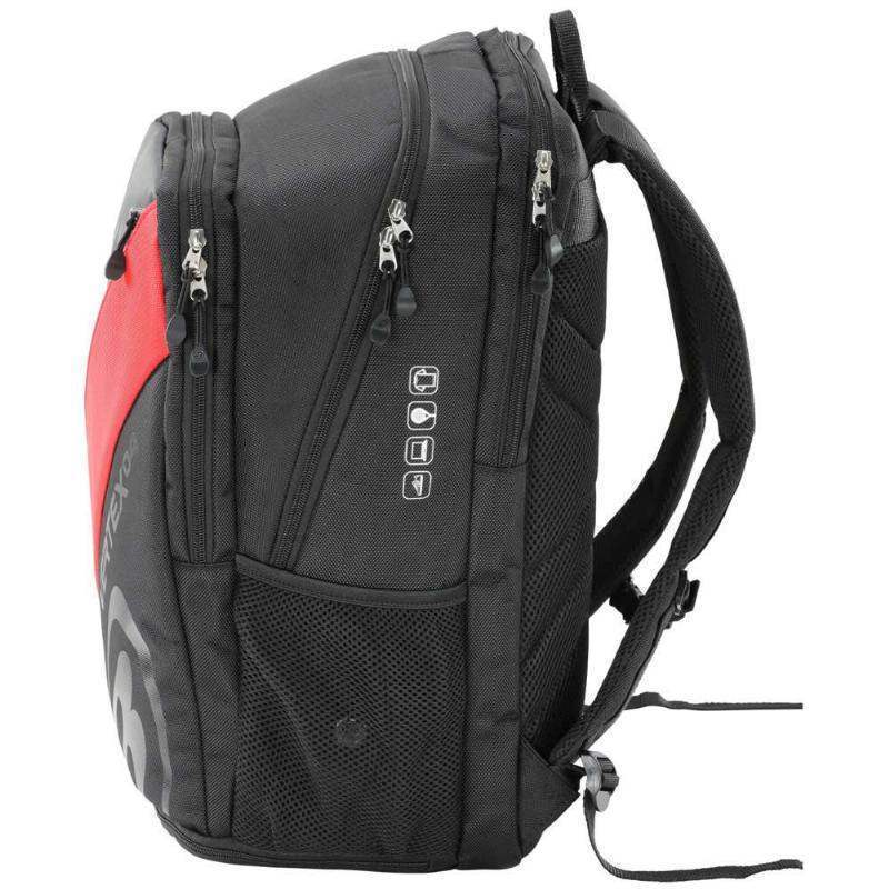 Mochila Bullpadel Juan Tello Vertex BPM-24007 Negro Pádel Elite