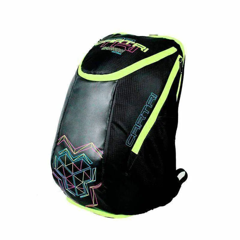 Mochila Cartri Seth Negro Amarillo Pádel Elite