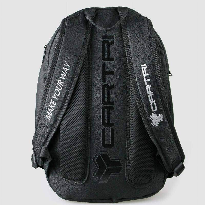 Mochila Cartri TYR Negro Pádel Elite