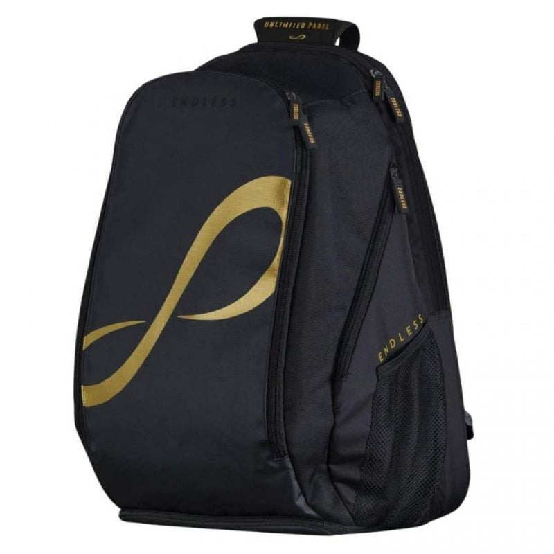 Mochila Endless Icon Negro Oro Pádel Élite