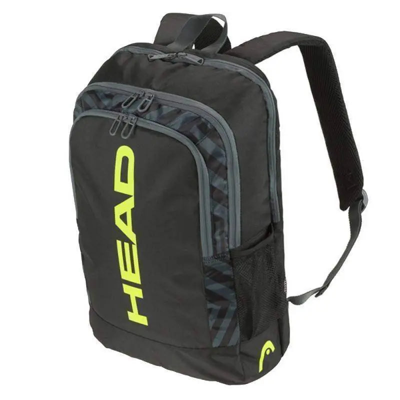 Mochila Head Base 17L Negro Amarillo Neon Pádel Elite