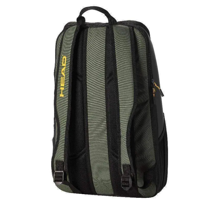 Mochila Head Tour 25L Negro Verde Pádel Elite