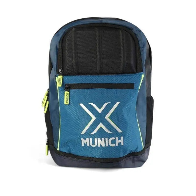 Mochila Munich Basic Azul Lima Fluor Pádel Elite