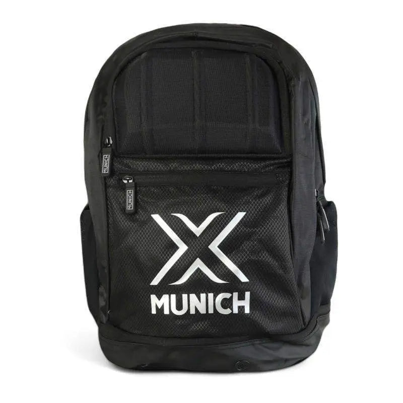 Mochila Munich Basic Negro Plata Pádel Elite