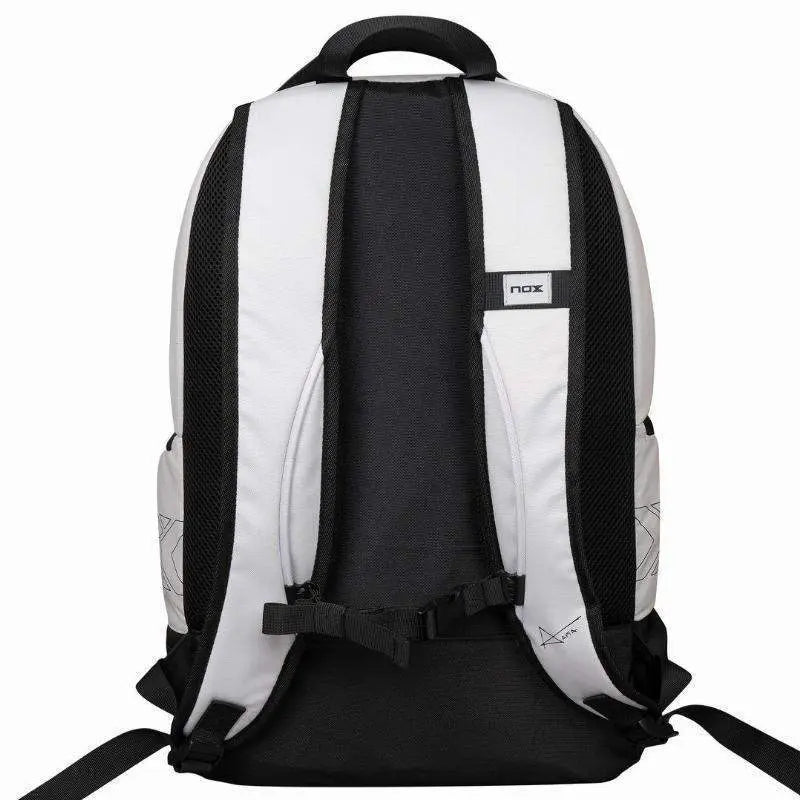 Mochila Nox AT10 Luxury Master Series Negro Blanco Pádel Elite