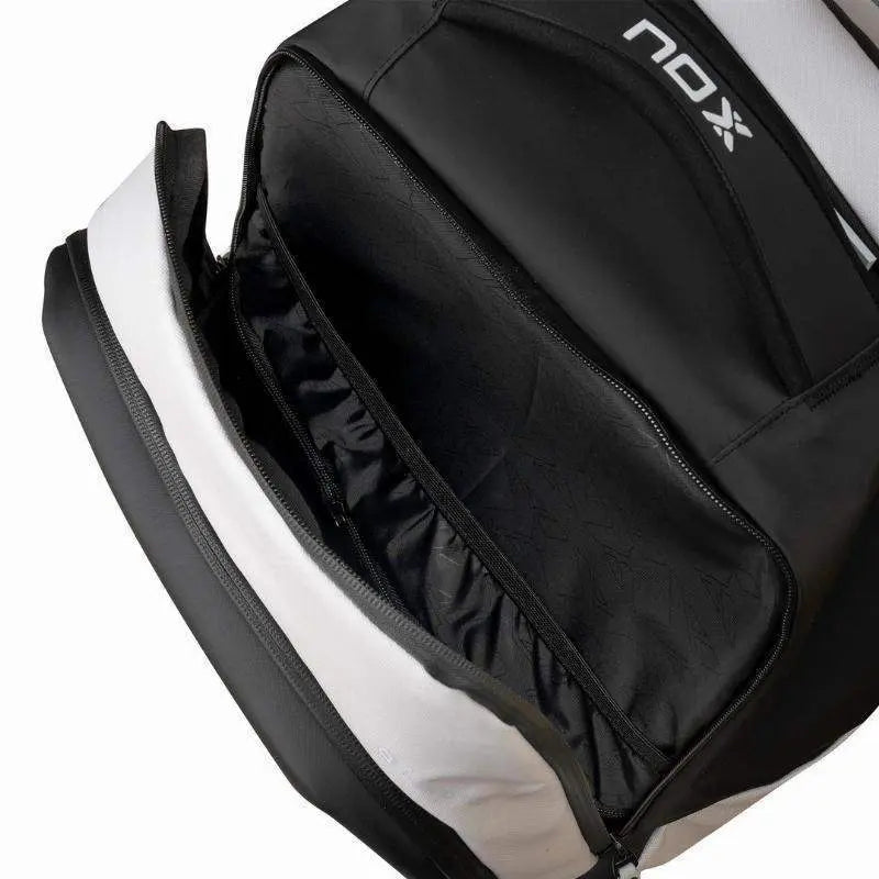 Mochila Nox AT10 Luxury Master Series Negro Blanco Pádel Elite