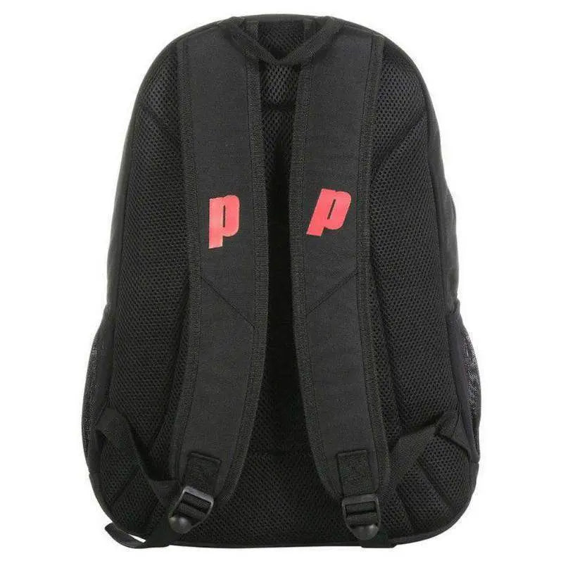 Mochila Prince Challenger Negro Rojo Pádel Elite