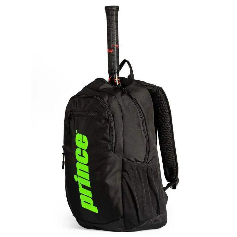 Mochila Prince Challenger Negro Verde Pádel Elite