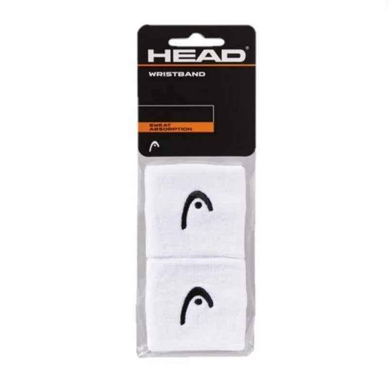 Muñequeras Head Blanco 2.5 Pádel Élite