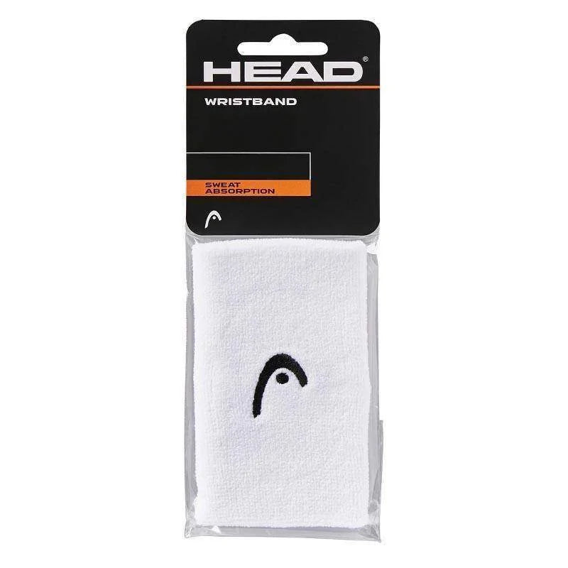 Muñequeras Head Blanco 5 Pádel Élite