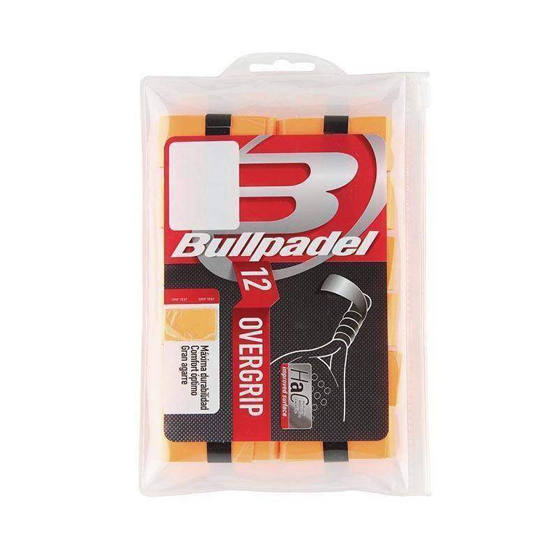 Overgrips Bullpadel Naranja Fluor 12 Unidades Pádel Élite