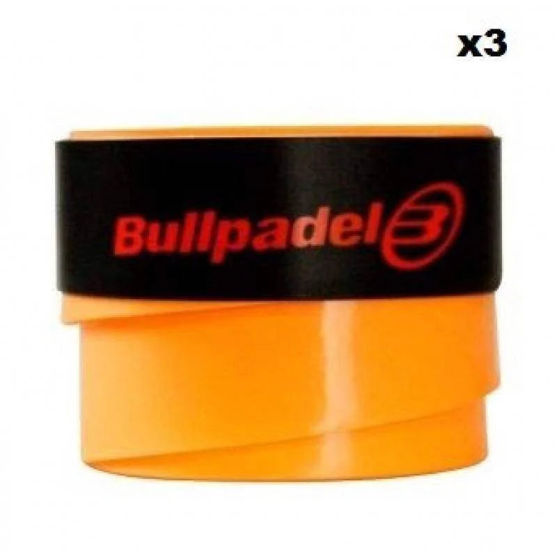 Overgrips Bullpadel Naranja Liso 3 Unidades Pádel Élite