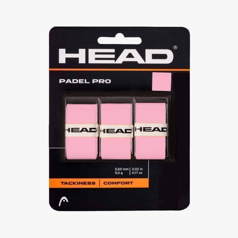 Overgrips Head Padel Pro Rosa 3 Unidades Pádel Elite