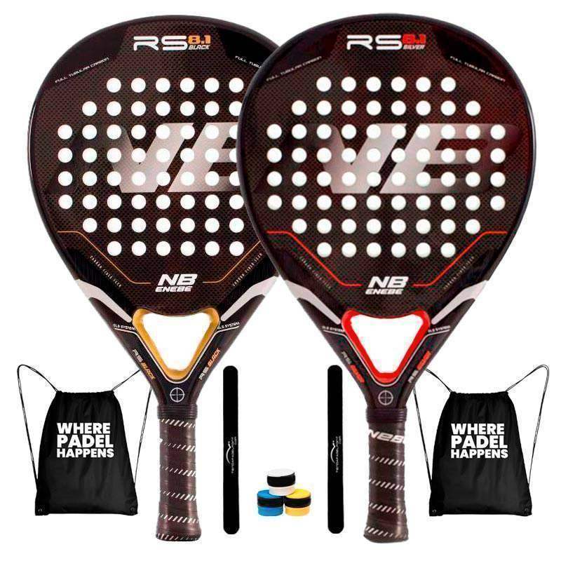 Pack Enebe RS 8.1 Black Silver | Enebe Pádel Élite