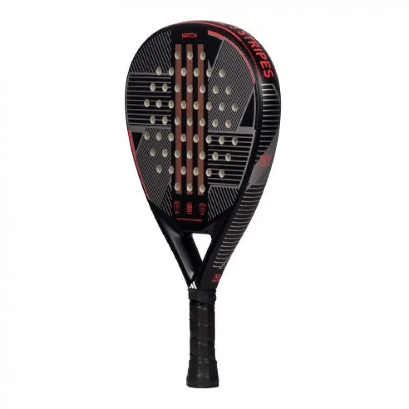 Adidas Match 3.3 Negro Rojo 2024 - Padel Shop