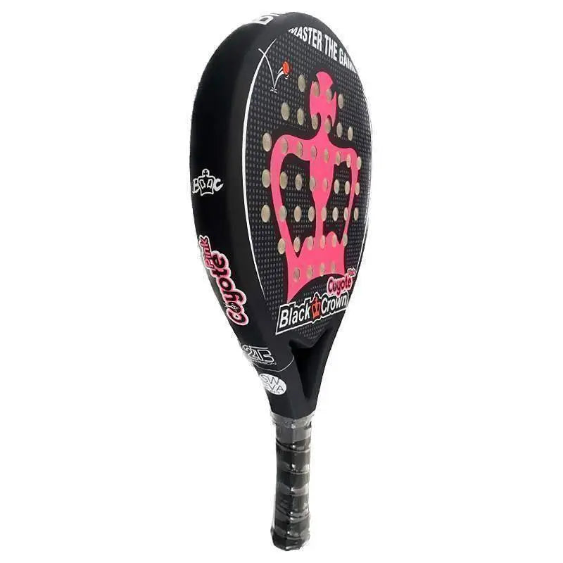 Pala Black Crown Coyote Pink Pádel Elite