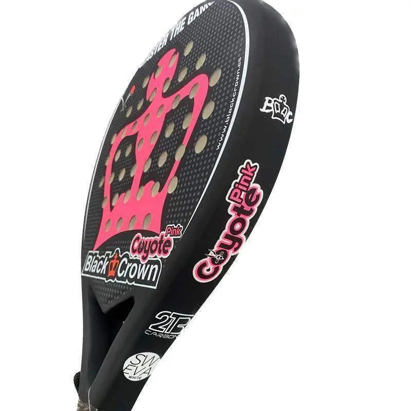 Pala Black Crown Coyote Pink Pádel Elite