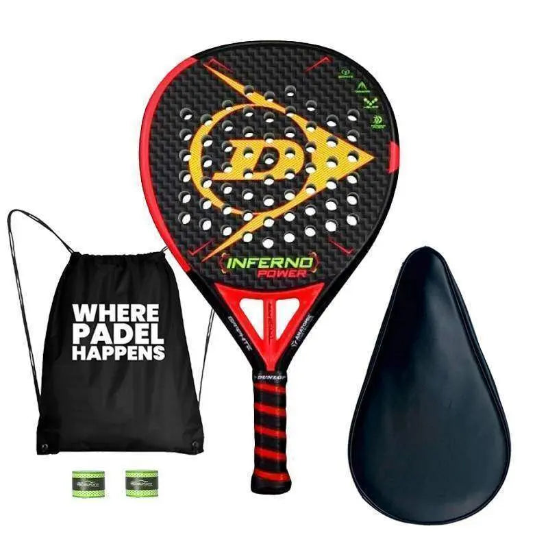 Pala Dunlop Inferno Power Negro Pádel Elite