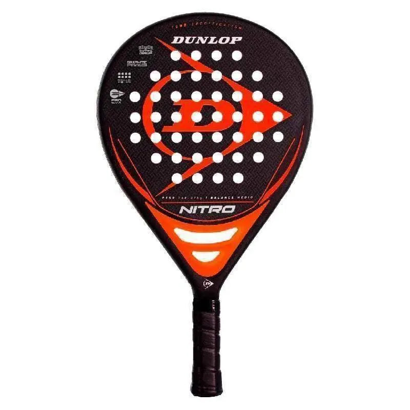 Pala Dunlop Nitro Naranja Negro Pádel Elite