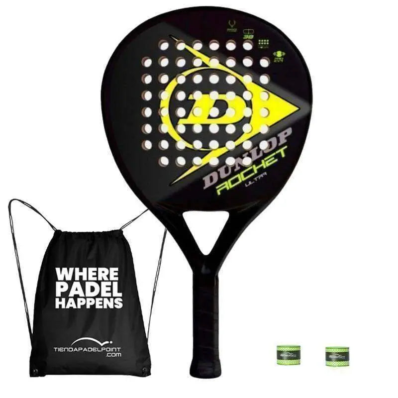 Pala Dunlop Rocket Ultra Amarillo Pádel Elite