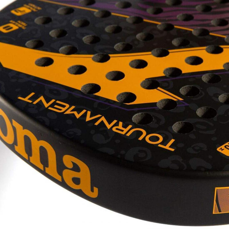 Pala Joma Tournament Negro Naranja Morado | Joma Pádel Élite