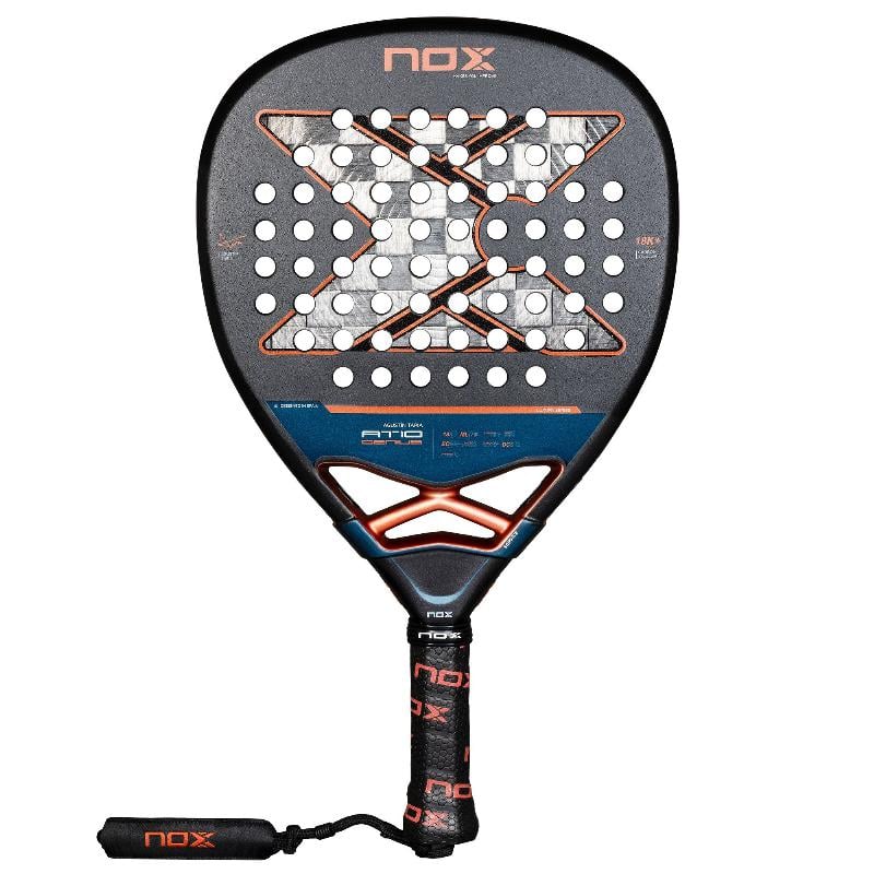 Pala Nox Agustin Tapia AT10 Genius Attack 18K Alum 2025 Pádel Elite