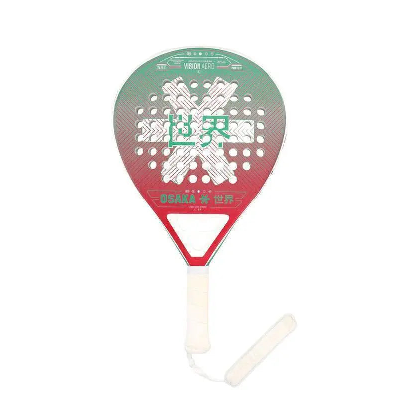 Pala Osaka Vision Aero Power Rojo Verde Pádel Elite