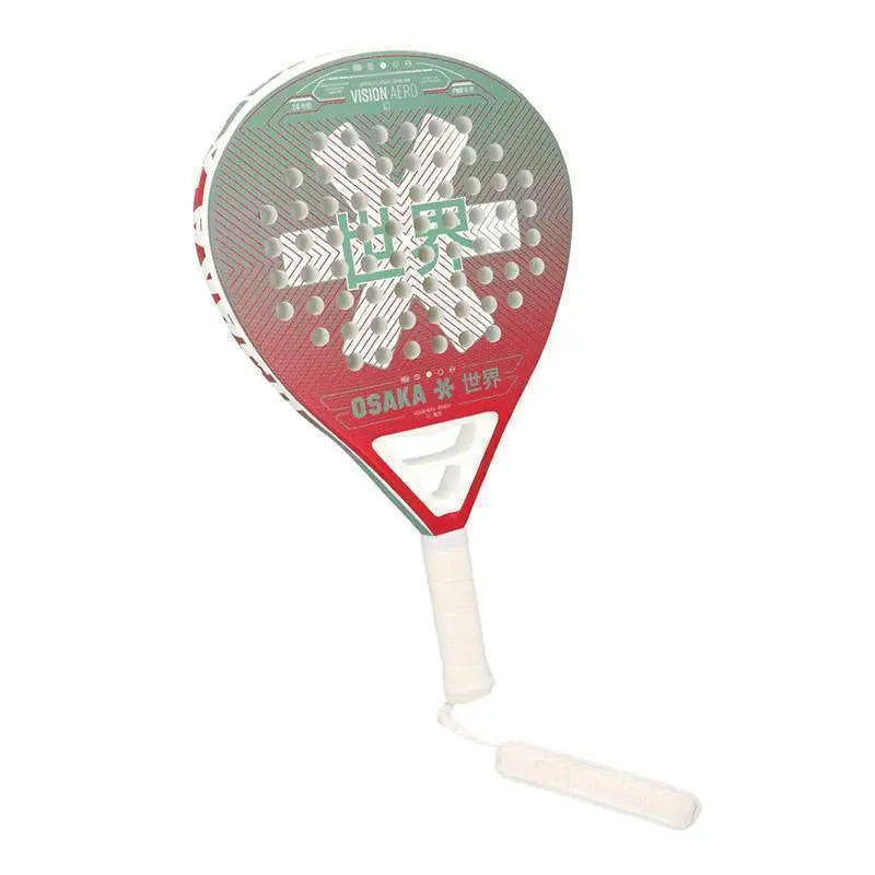 Pala Osaka Vision Aero Power Rojo Verde Pádel Elite