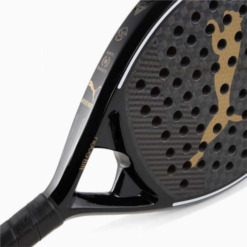 Pala Puma Nova Elite Hybrid Negro Oro | Puma Pádel Élite