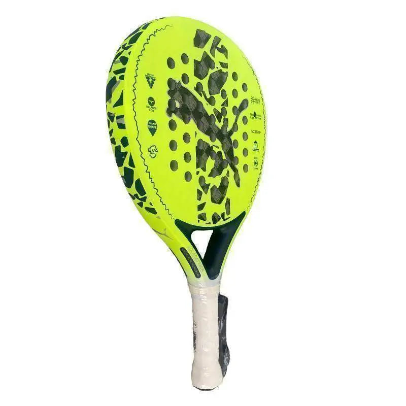 Pala Puma Solar Attack RN Amarillo Marino Pádel Elite