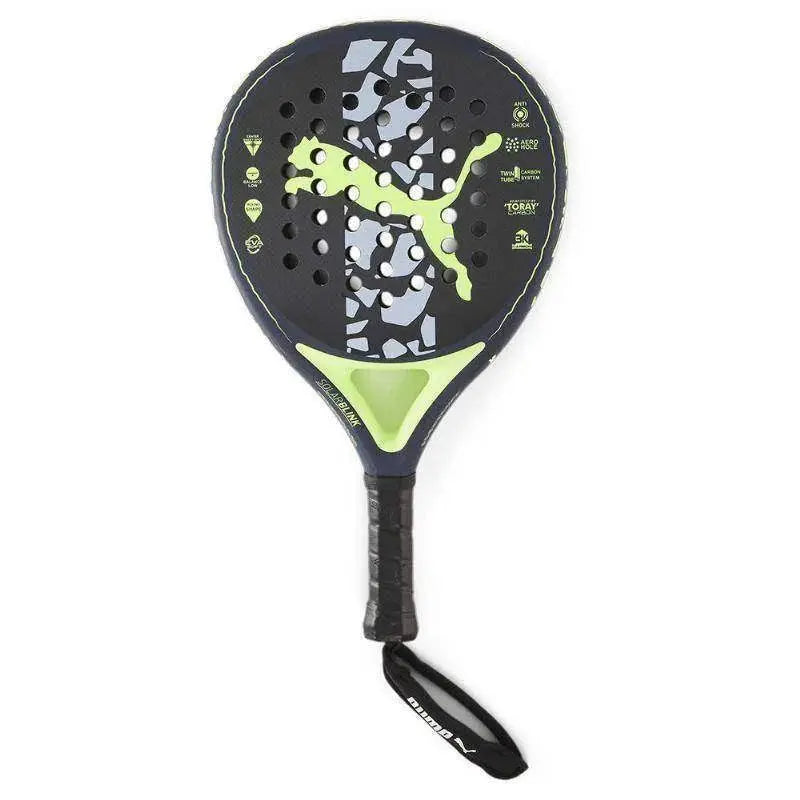 Pala Puma Solar Blink CRT Marino Amarillo Pádel Elite