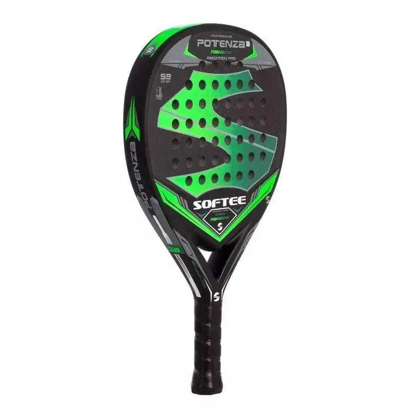 Pala Softee Potenza Rainbow Verde Pádel Elite