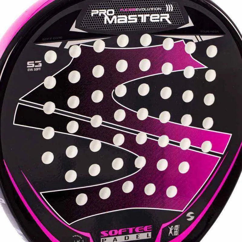 Pala Softee Pro Master Evolution Fucsia Pádel Elite