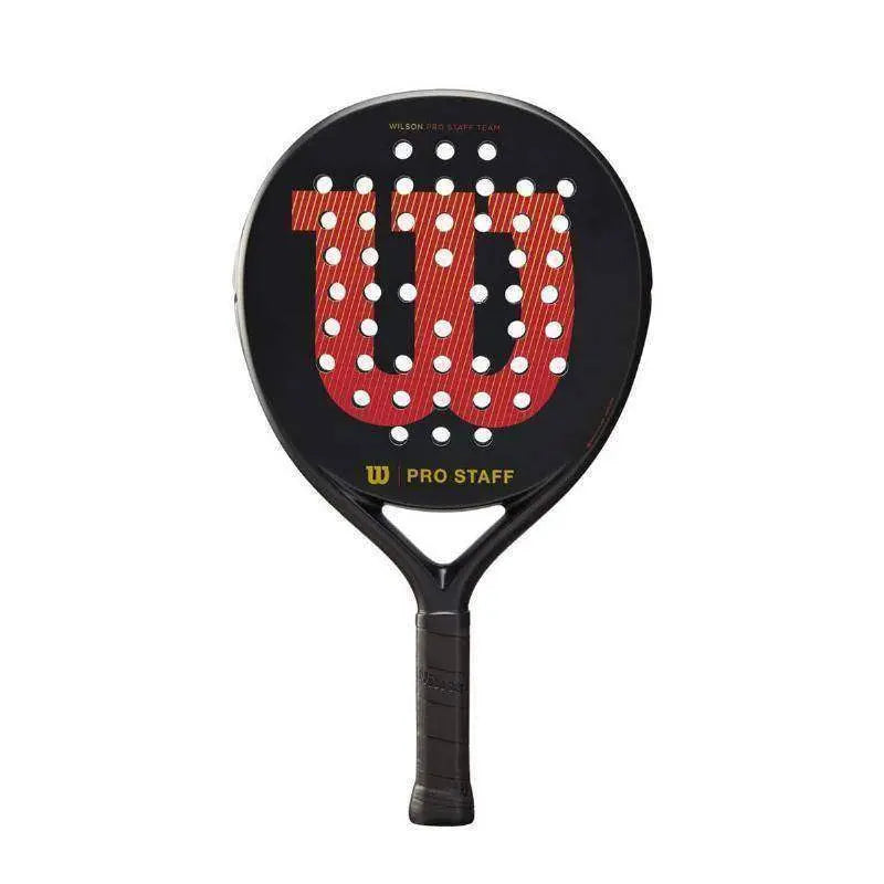 Pala Wilson Pro Staff V2 Team Negro Rojo Pádel Elite