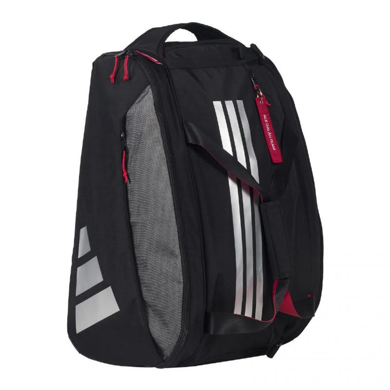 Paletero Adidas Ale Galan Multigame 3.4 Negro Rojo Pádel Elite